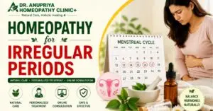 Homeopathy for Irregular Periods | Dr. Anupriya Homeopathy Clinic